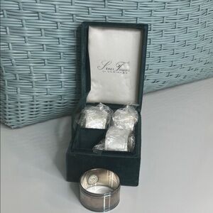 Napkin Rings Silver Treasures by Godinger